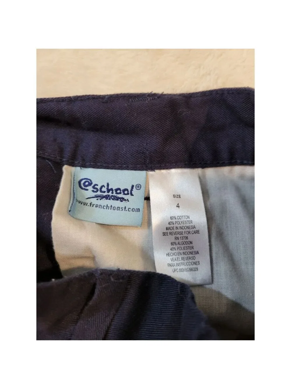 Children's Place 4T Sweater + School Pants Outfit